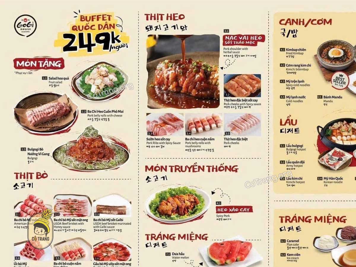 Không gian tại Gogi House Gia Lai